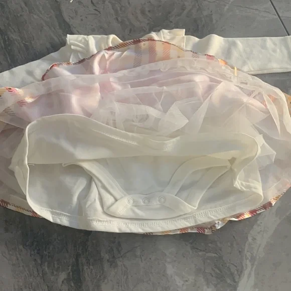 Baby Starters - Rashti & Rashti - Thanksgiving Dress with attached onesie - 9 M - Picture 7 of 16